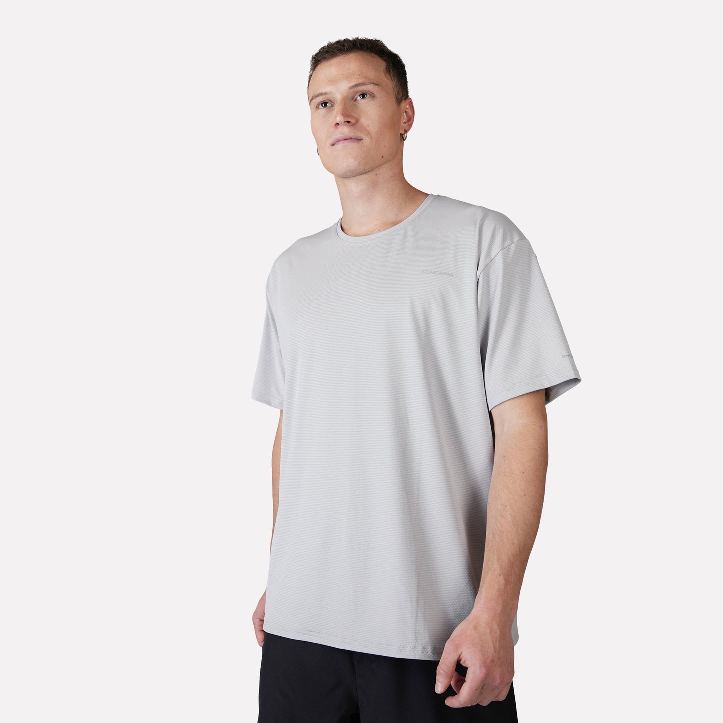 Polera Deportiva Hombre Dinámica Dry Core Gris - Atakama Outdoor