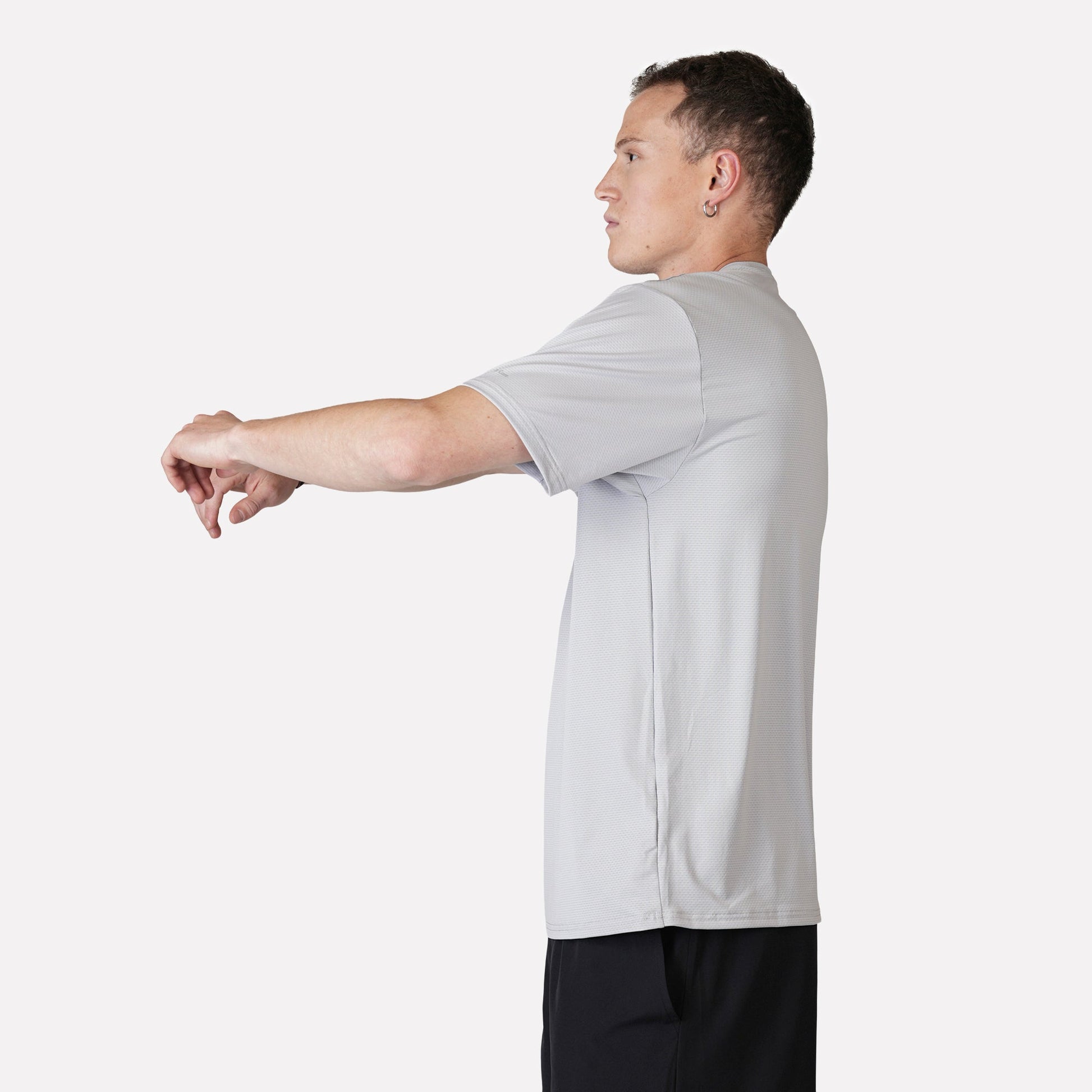 Polera Deportiva Hombre Dinámica Dry Core Gris - Atakama Outdoor