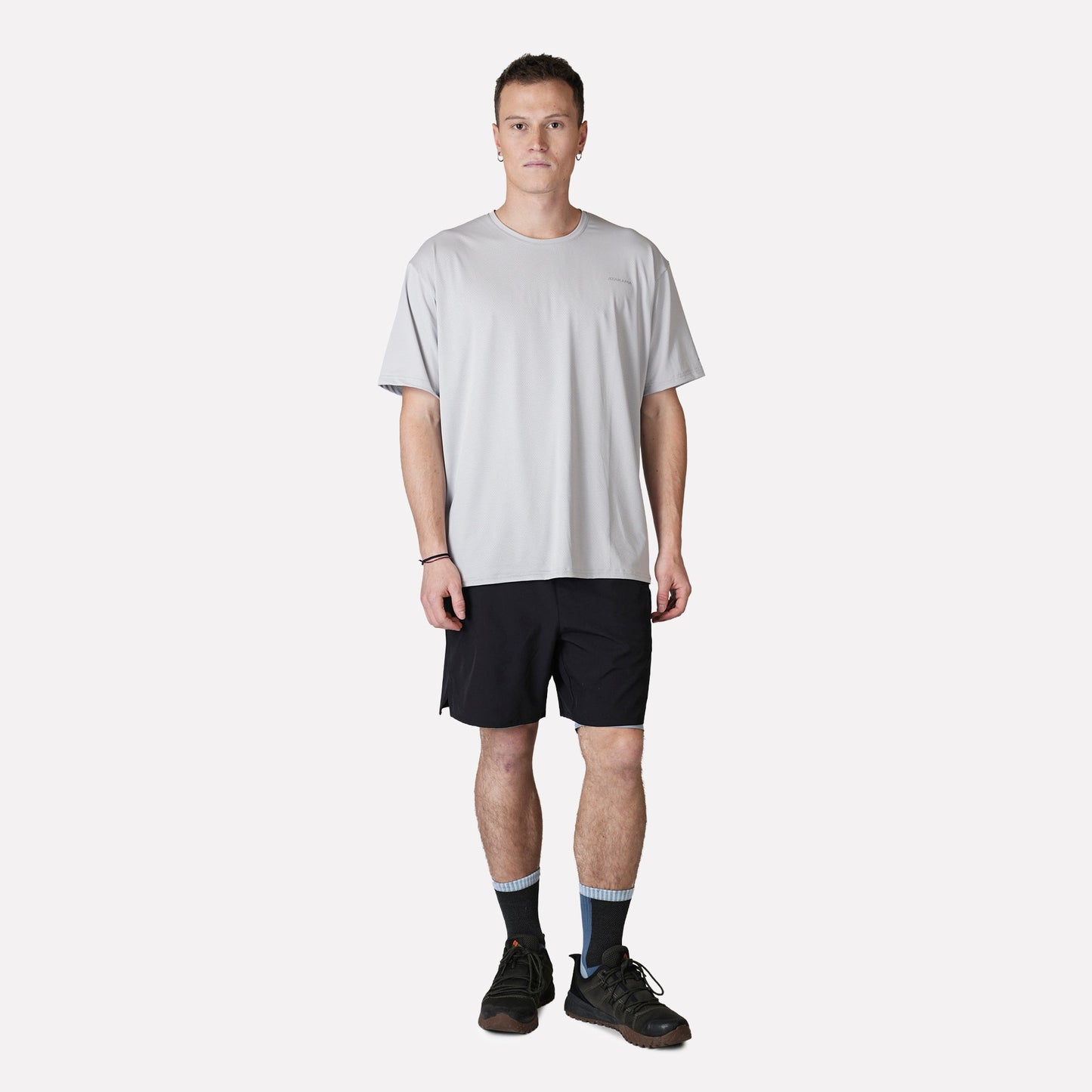 Polera Deportiva Hombre Dinámica Dry Core Gris - Atakama Outdoor