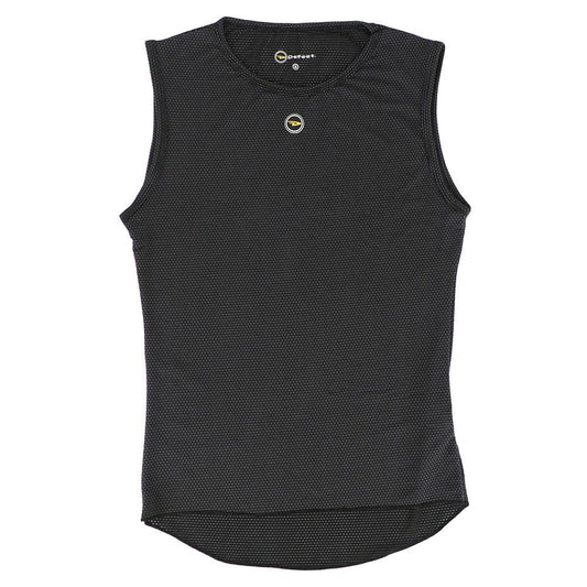 DeFeet UnDLite Sleeveless - Primera Capa de ciclismo sin manga Unisex (Negro)