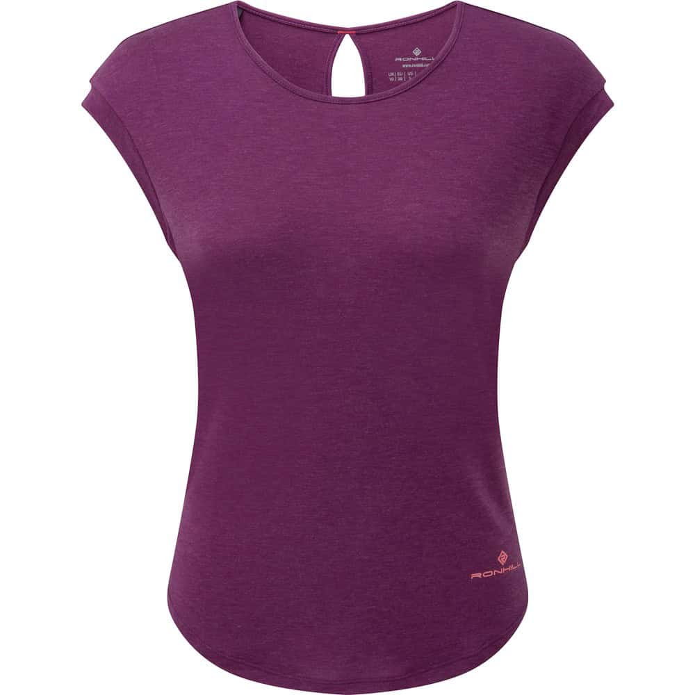RONHILL Momentum Tencel – Polera manga corta de running para mujer
