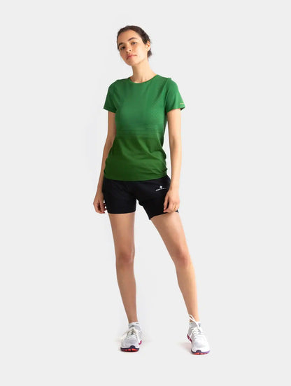 RONHILL Tech Marathon Twin – Short de running para mujer