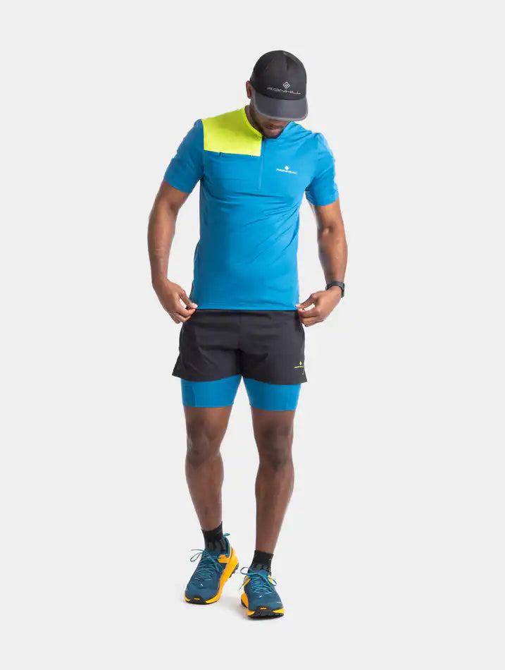 RONHILL Tech Ultra 1/2 Zip – Polera de running para hombre
