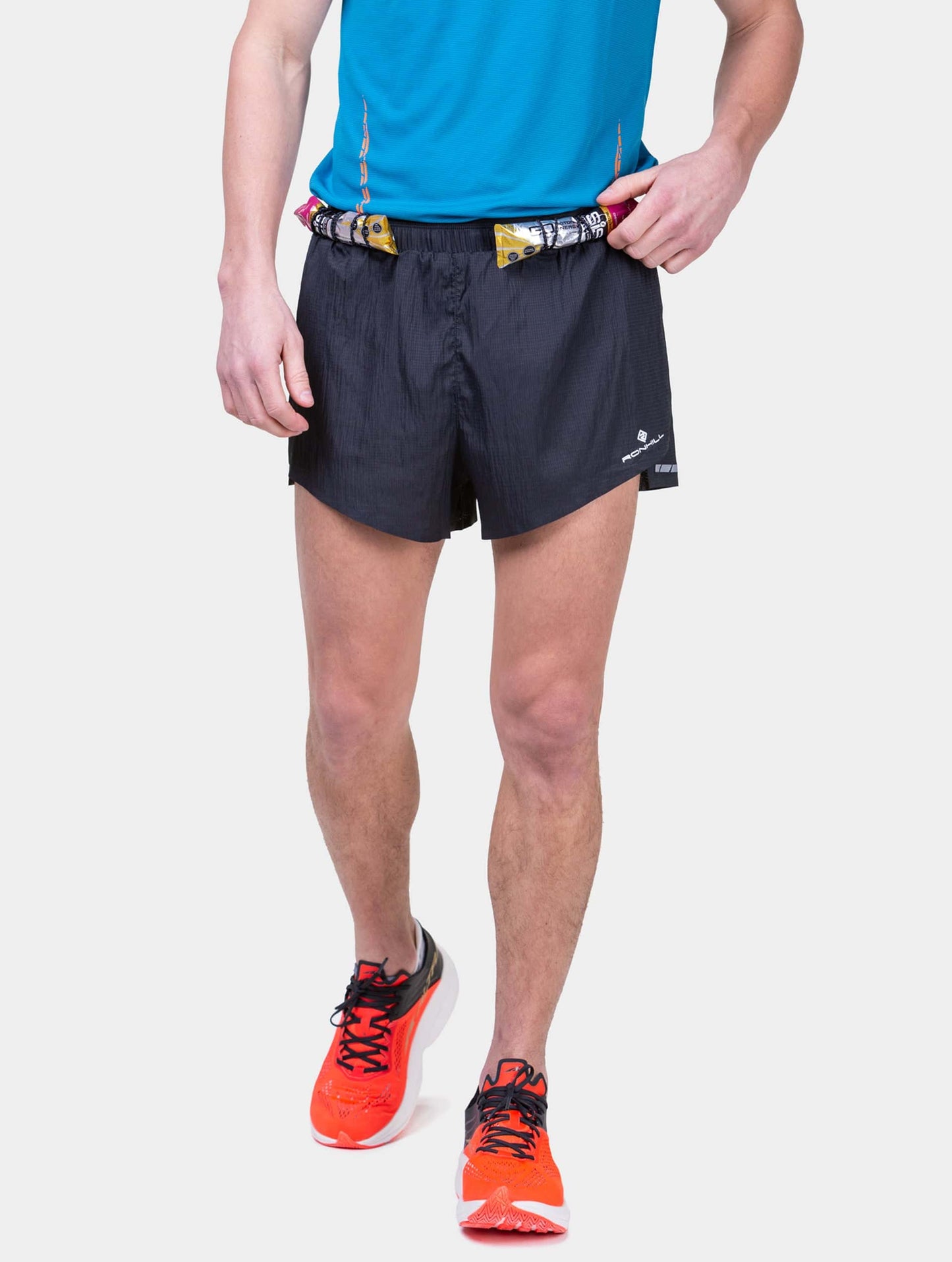 RONHILL Short de competencia de running para hombre (2 colores)
