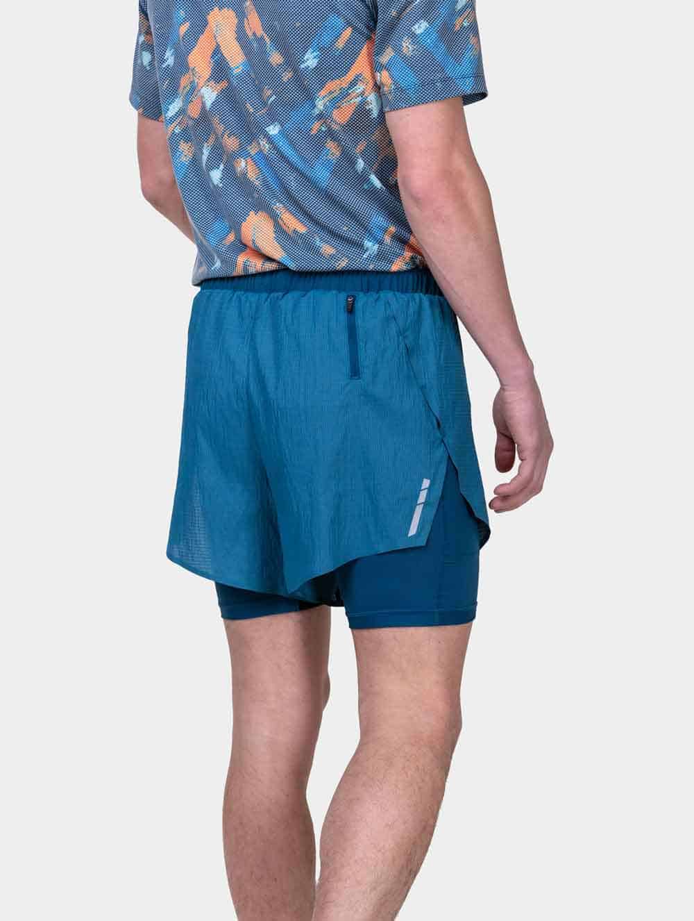 RONHILL Tech Race Twin – Short de running para hombre (2 colores)