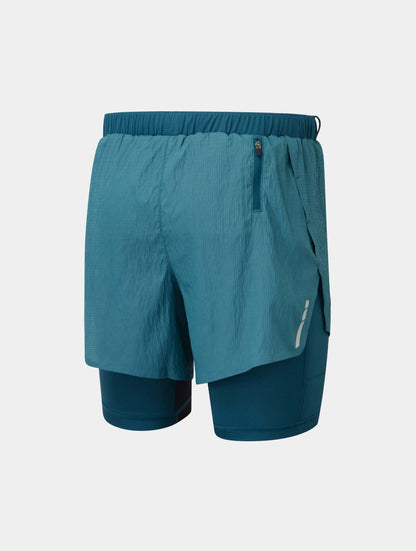 RONHILL Tech Race Twin – Short de running para hombre (2 colores)