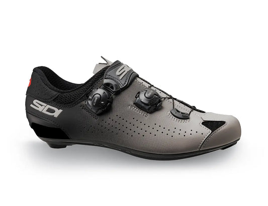 Sidi Genius 10 - Zapato de ciclismo Ruta Gris Negro