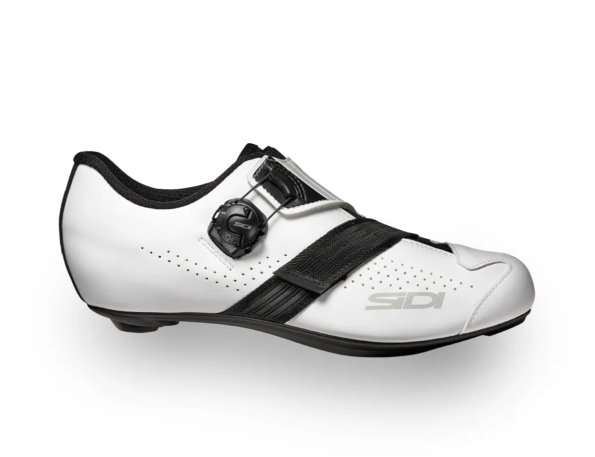 Sidi Prima - Zapato de ciclismo Ruta Blanco Negro