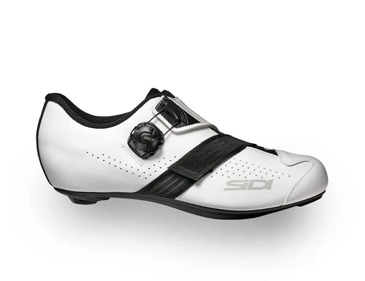 Sidi Prima - Zapato de ciclismo Ruta Blanco Negro