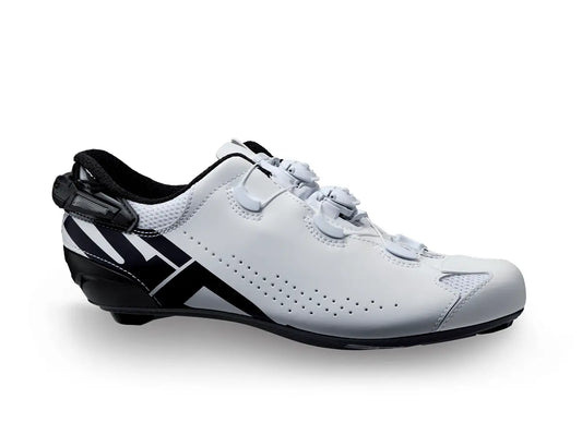Sidi Zapatilla Ruta Shot 2S - Zapato de ciclismo Ruta Blanco Negro