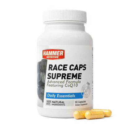 Hammer Nutrition Race Caps Supreme – Cápsulas de energía y recuperación (90 cápsulas)