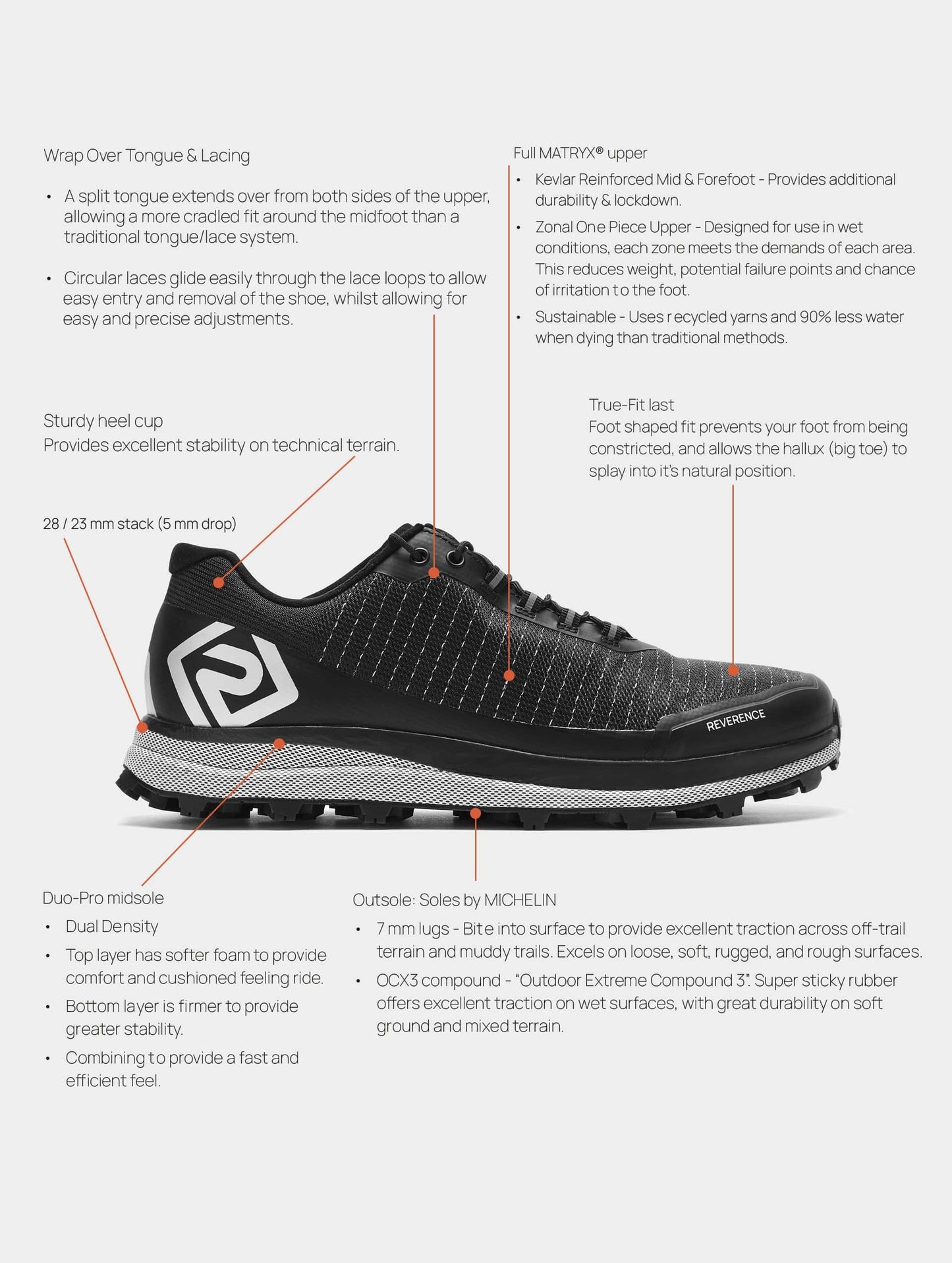 RONHILL Zapatilla Reverence Hombre
