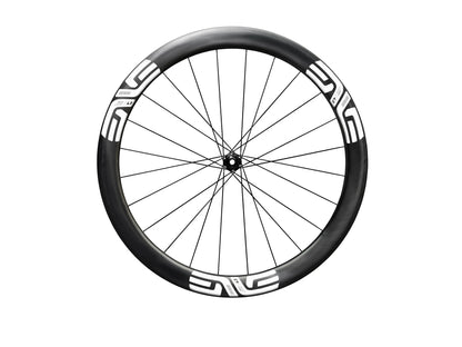 Enve SES 4.5 WC, INDR SP- Rueda Delantera de carbono para ciclismo Ruta Endurance perfil 50  CL 12x100