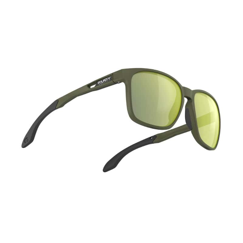 Gafas deportivas de ciclismo con montura robusta y lentes de alta protección, ideales para rutas y entrenamientos en exteriores. Diseñado para ofrecer comodidad y visión clara en todo momento.