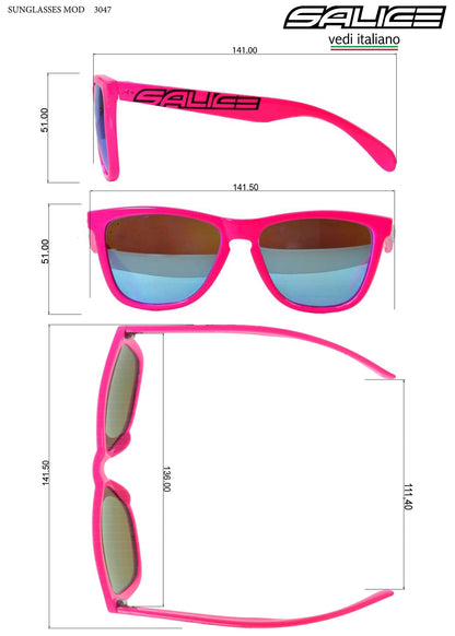 Salice 3047 - Anteojos Deportivos Lifestyle (13 diferentes colores)