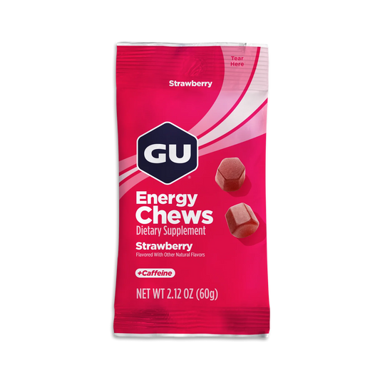 Gomitas GU Energy Chews 60g (8 Gomitas) (3 Sabores Con y Sin Cafeína)