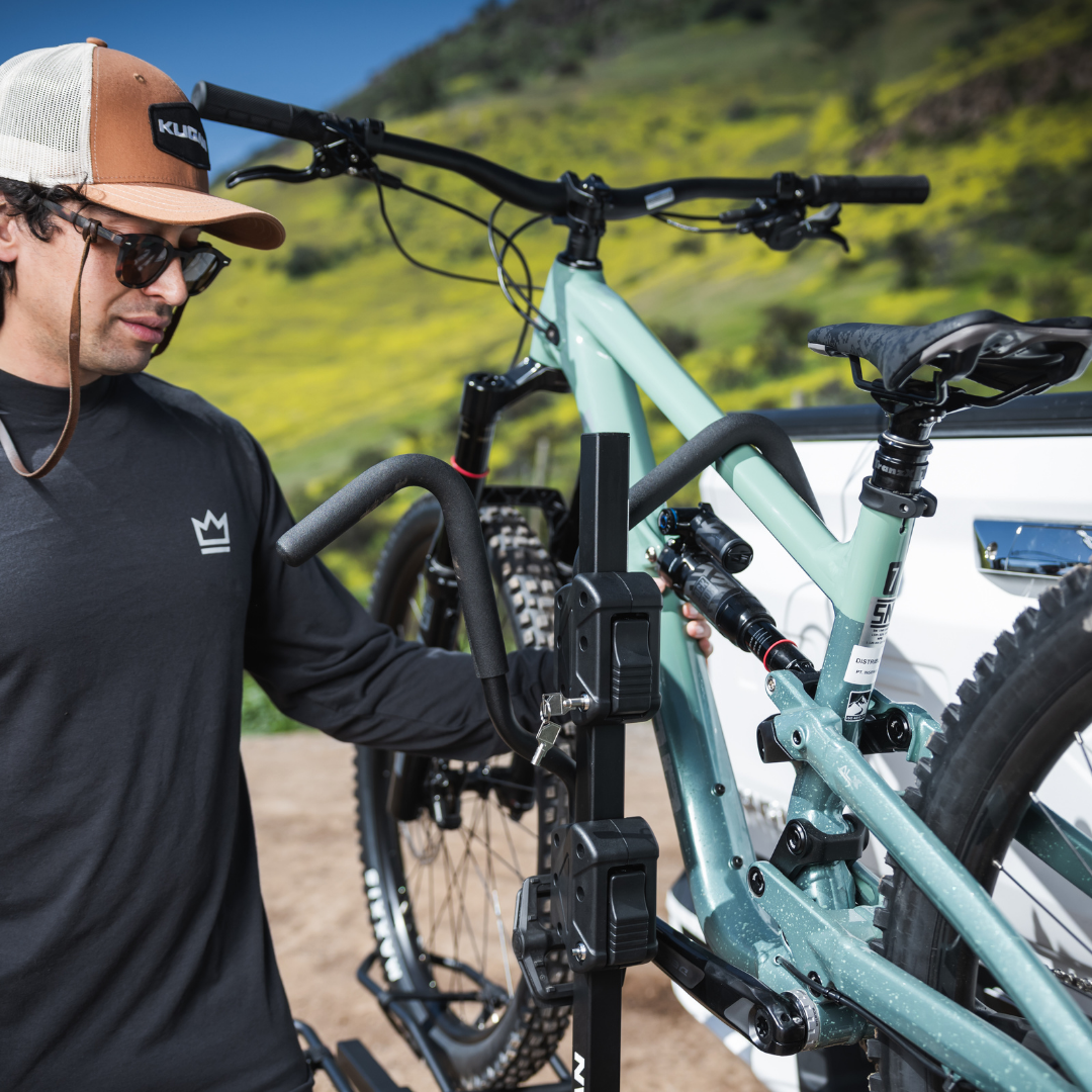 Portabicicleta Kugan Talon 2 - Enganche para 2 Bicicletas (MTB o Ebikes)