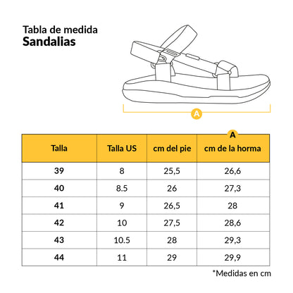 Sandalia Outdoor Chungará Verde - Atakama Outdoor
