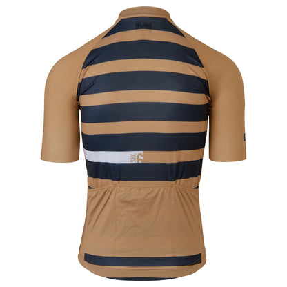 Tricota AGU Six6 Classic Toffee Blue vista trasera bolsillos ciclismo