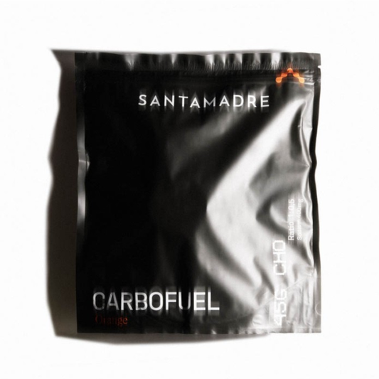 Santa Madre Carbofuel 45CHO - Bebida deportiva alta en Carbohidratos (Sobres de Naranja o limón)