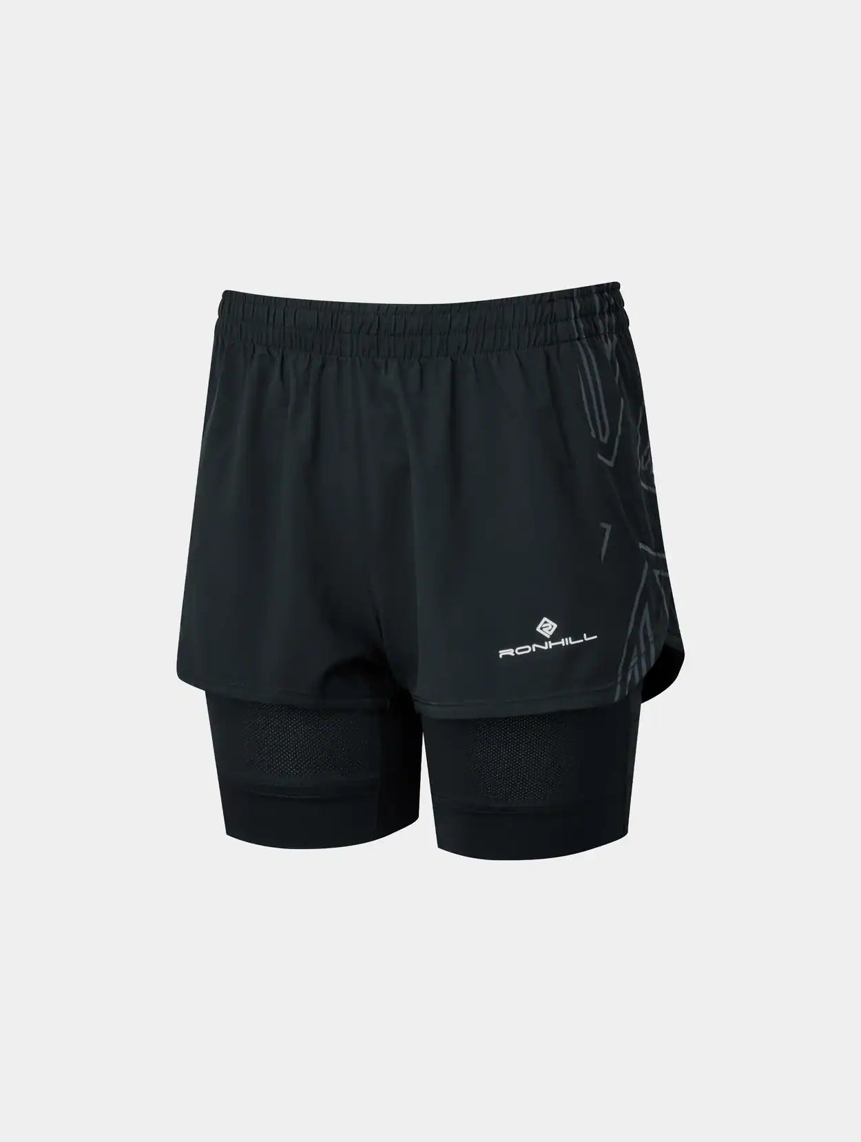 RONHILL Tech Marathon Twin – Short de running para mujer