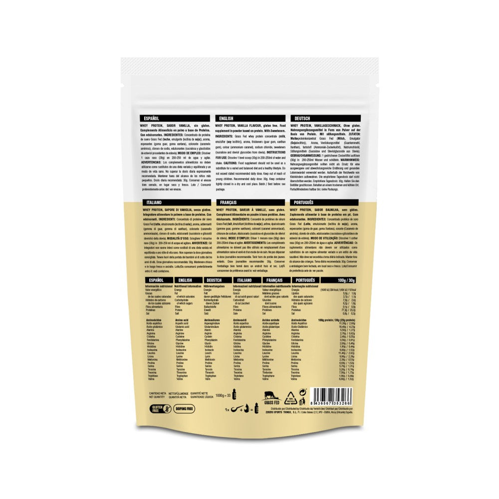 226ers Whey Protein 1 KG - Proteína en polvo de suero de leche
