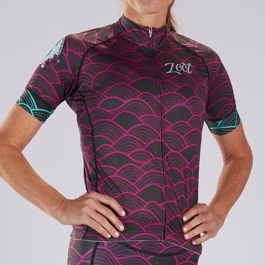 Tricota de Ciclismo Zoot ALOHA (mujer)