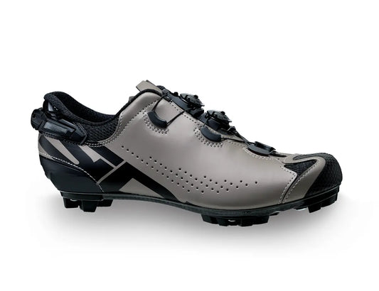 Sidi Tiger 2S - Zapato de ciclismo montaña MTB gris titanio con Negro