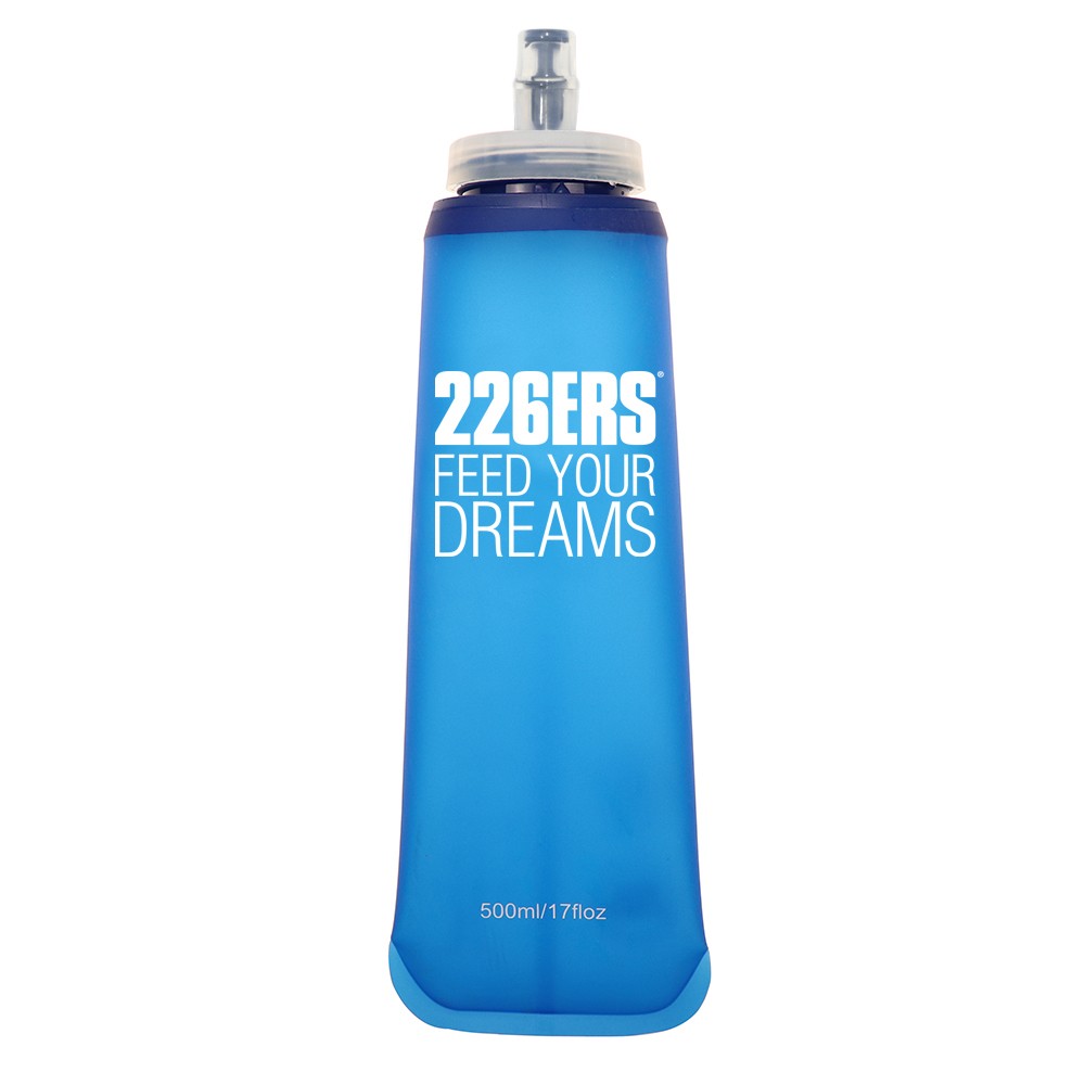 226ers Soft Flask - Botella Flexible para Running color azul (2 tamaños)