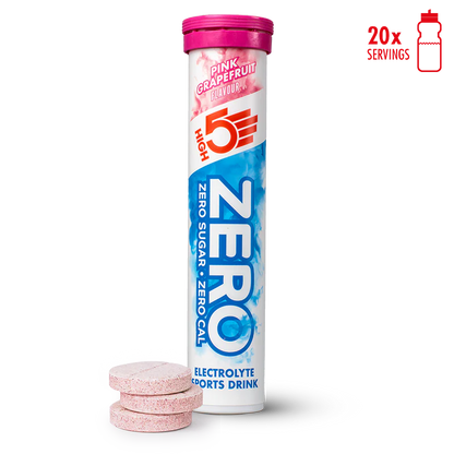 Pack Maratón 1: Geles Líquidos High5 Aqua + Electrolitos + Botella para tomar en carrera