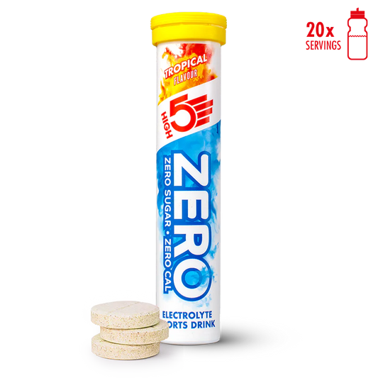 Sales electrolitos efervescentes High5 Zero (3 sabores)