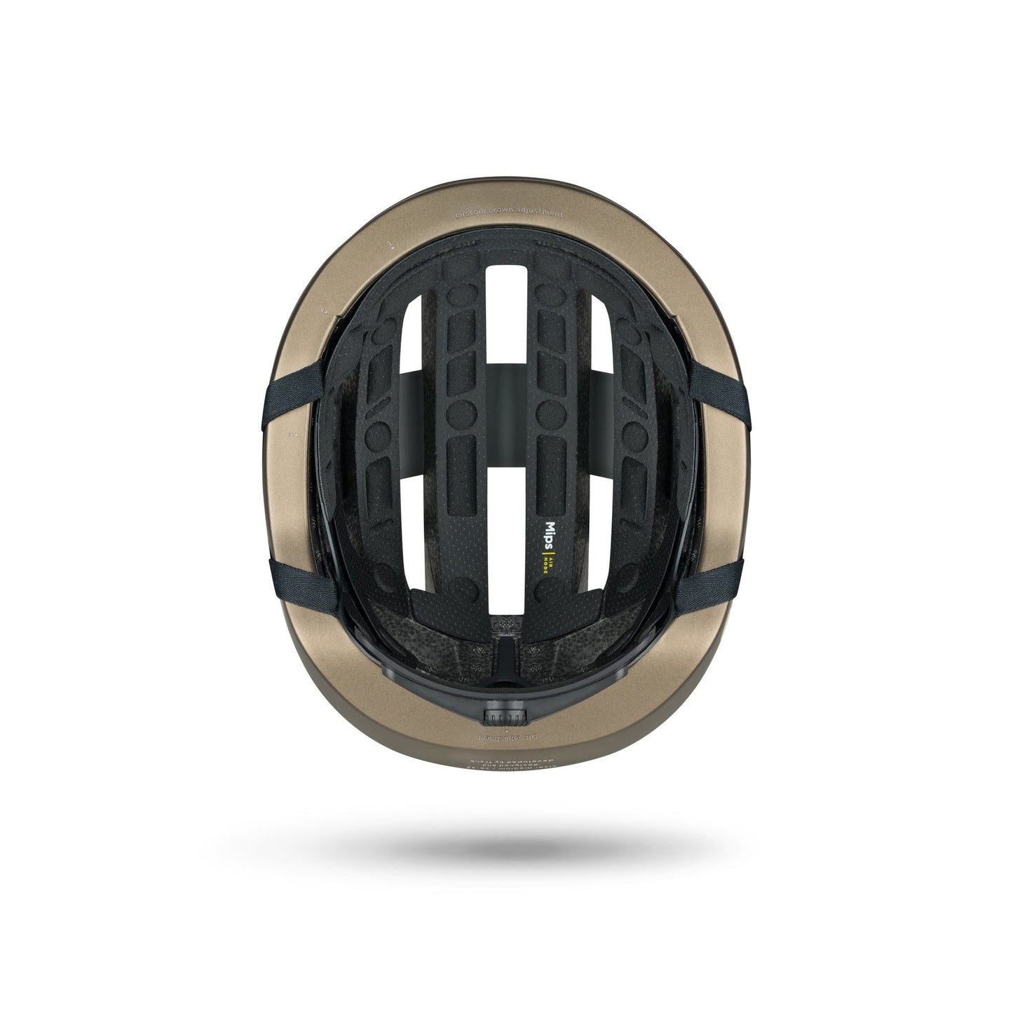 Fizik Kudo - Casco de ciclismo de ruta con Luz roja incluida (Bronce)