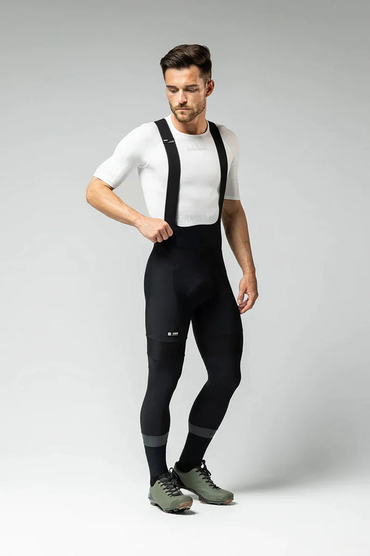 Gobik Culotte Absolute 6.0 k10 - Calzas largas de ciclismo Hombre. Acolchado k10 (color negro)