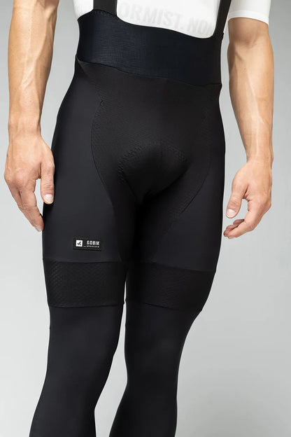 Gobik Culotte Absolute 6.0 k10 - Calzas largas de ciclismo Hombre. Acolchado k10 (color negro)