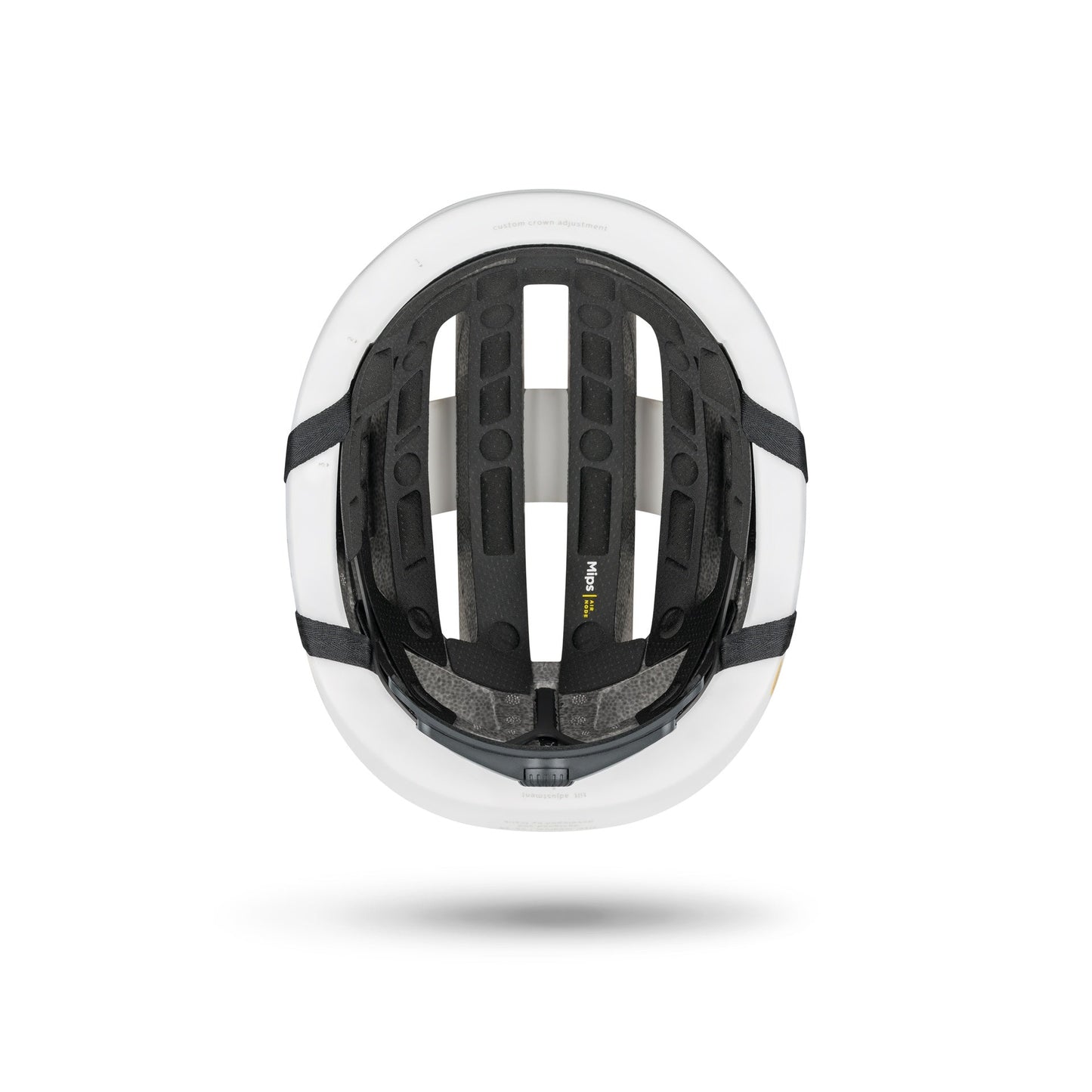 Fizik Kudo - Casco de ciclismo de ruta con Luz roja incluida (Blanco)