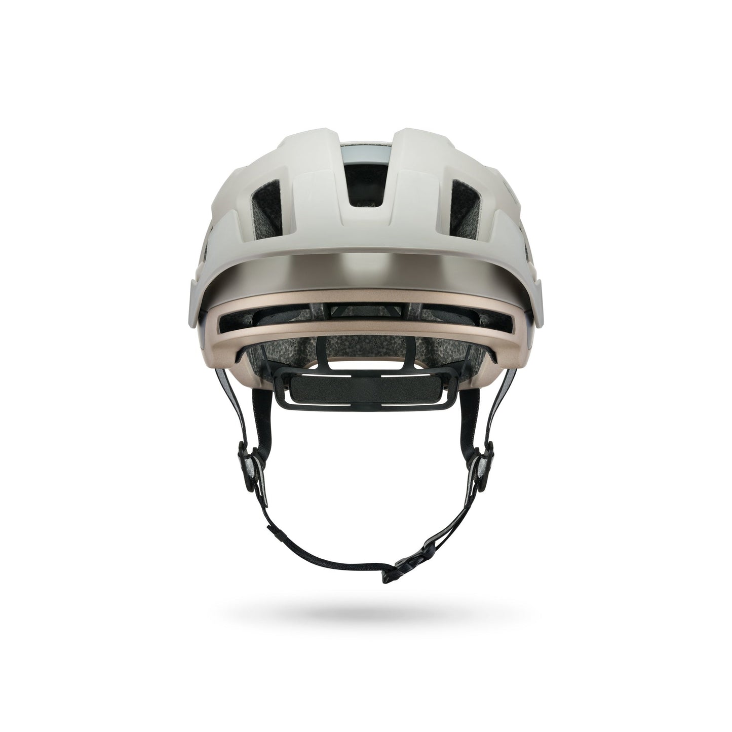 Fizik Kassis - Casco de ciclismo de montaña MTB con Luz roja incluida (Gris Mud-Sand)