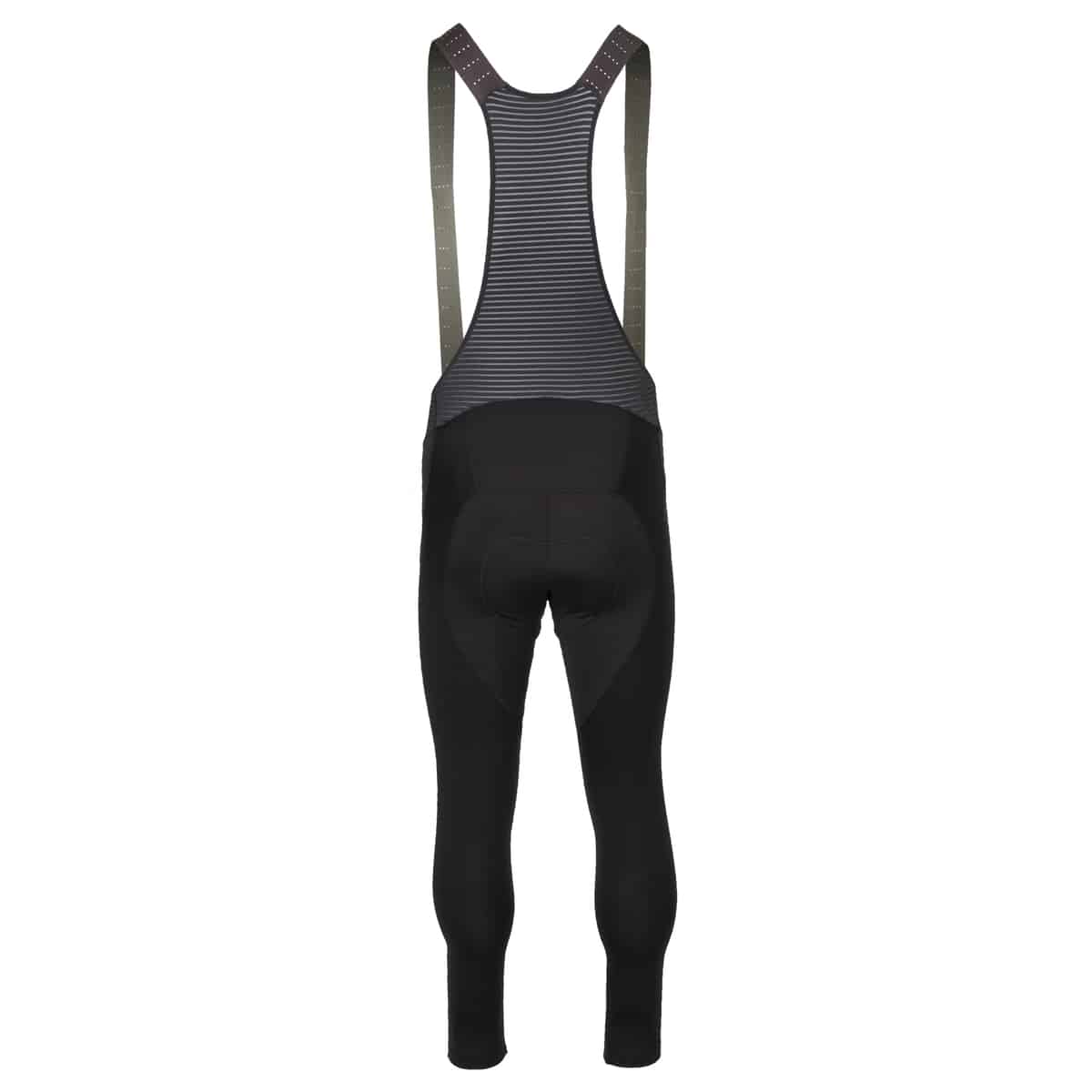 Calza AGU Switch Bibtight vista lateral con tecnología Coldblack reflectante