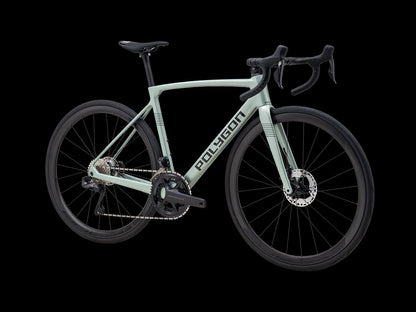 Polygon Strattos Carbon S8X - Bicicleta Ruta Escalada Ultegra Di2 12V (Verde)