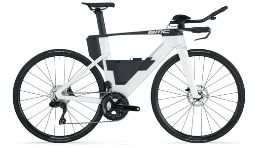 BMC Speedmachine 01 Four - Bicicleta Aerodinámica de Triatlón TT Crono. (Blanca 105 Di2)