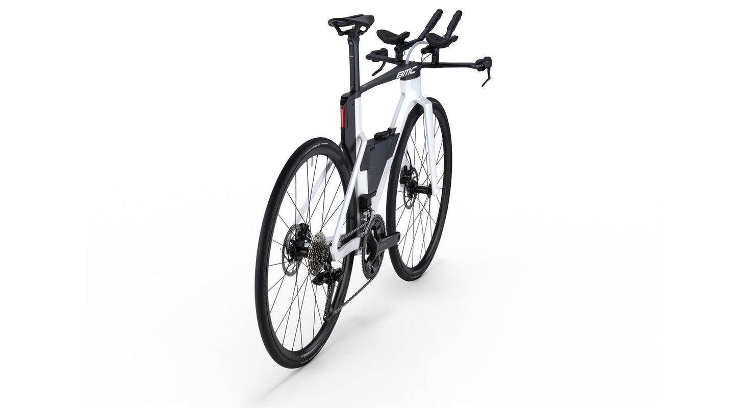 BMC Speedmachine 01 Four - Bicicleta Aerodinámica de Triatlón TT Crono. (Blanca 105 Di2)