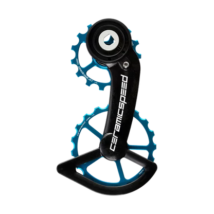 CeramicSpeed OSPW RS Alloy para SRAM Red/Force AXS – Sistema de roldanas sobredimensionadas de ruta.