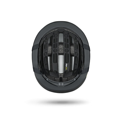 Fizik Kudo - Casco de ciclismo de ruta Aero con Luz roja incluida (Negro)