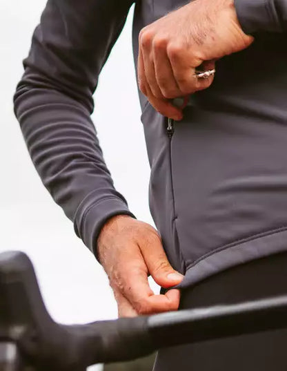 Bicycle Line Nebula – Chaqueta térmica de invierno para ciclismo antracita.