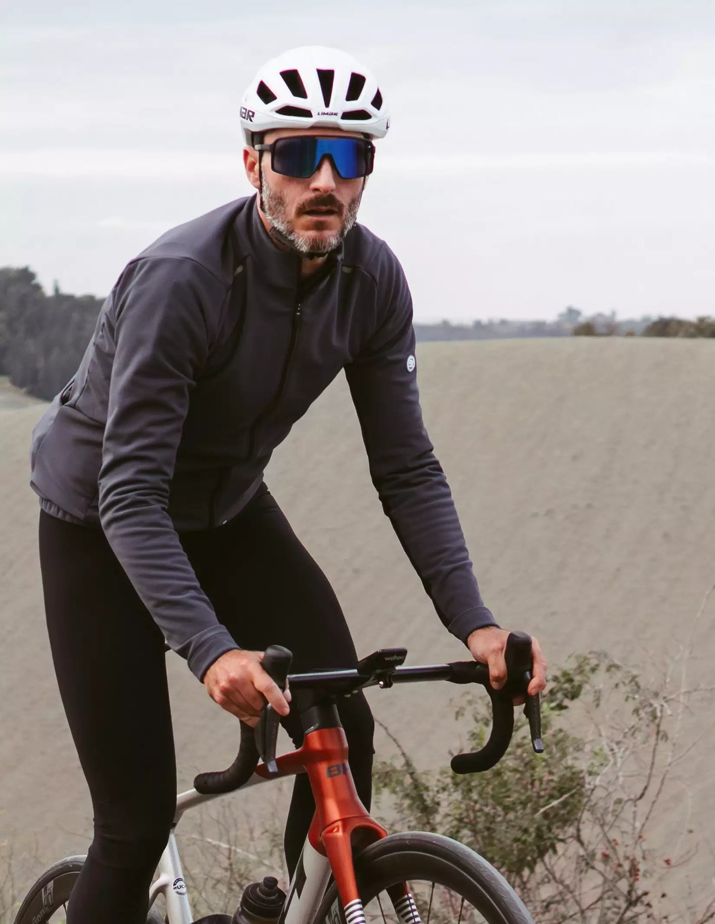 Bicycle Line Nebula – Chaqueta térmica de invierno para ciclismo antracita.