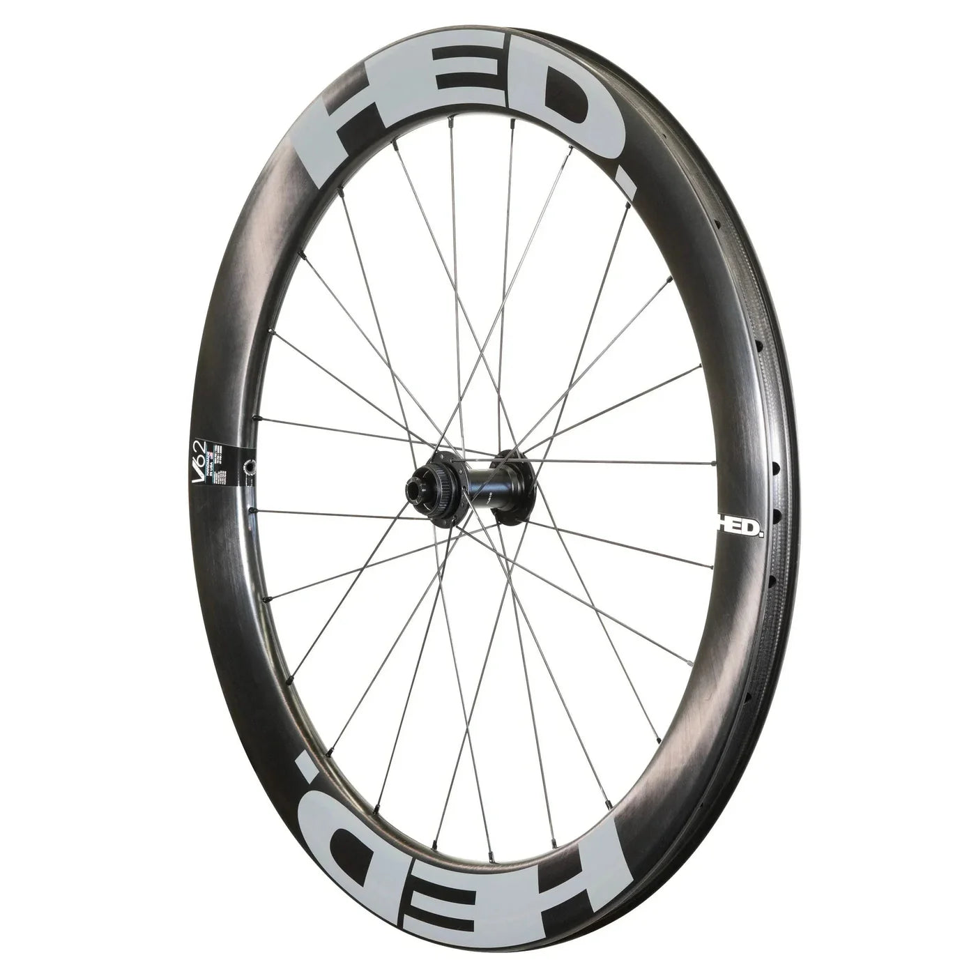 HED Vanquish Pro - Rueda lenticular para triatlón o contra reloj. Opción Sola o con delantera perfil 62 o 82 (Freno Disco)