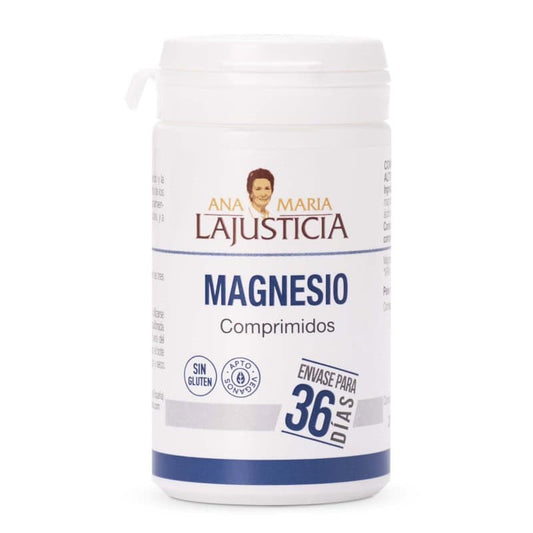 Ana María Lajusticia Cloruro de Magnesio – Suplemento de magnesio contra el cansancio y la fatiga (147 comprimidos).