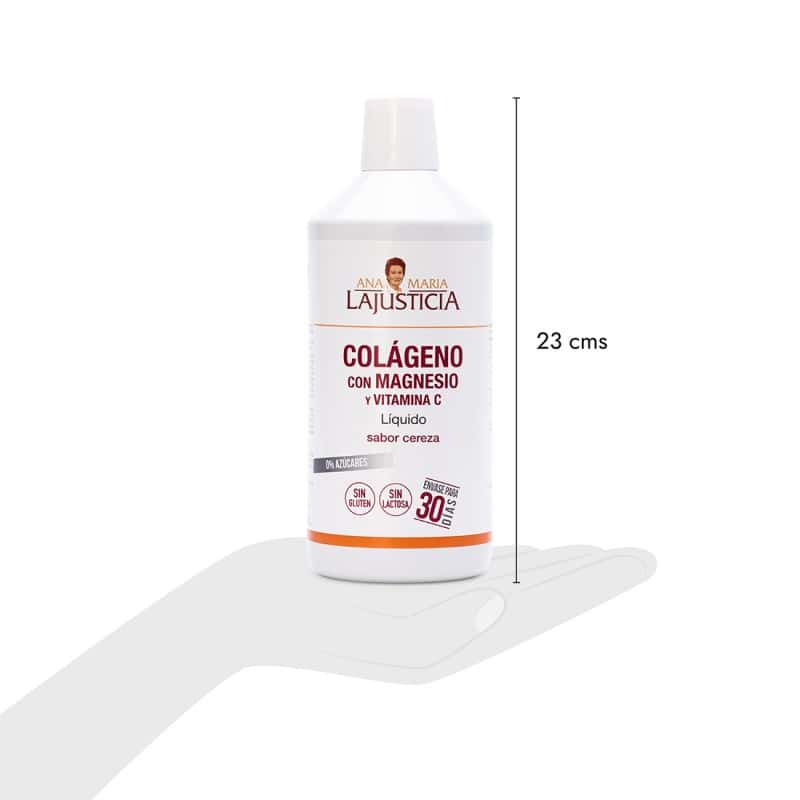 Ana Maria Lajusticia COLAGENO CON MAGNESIO + VIT.C Sabor cereza (1L) - Líquido