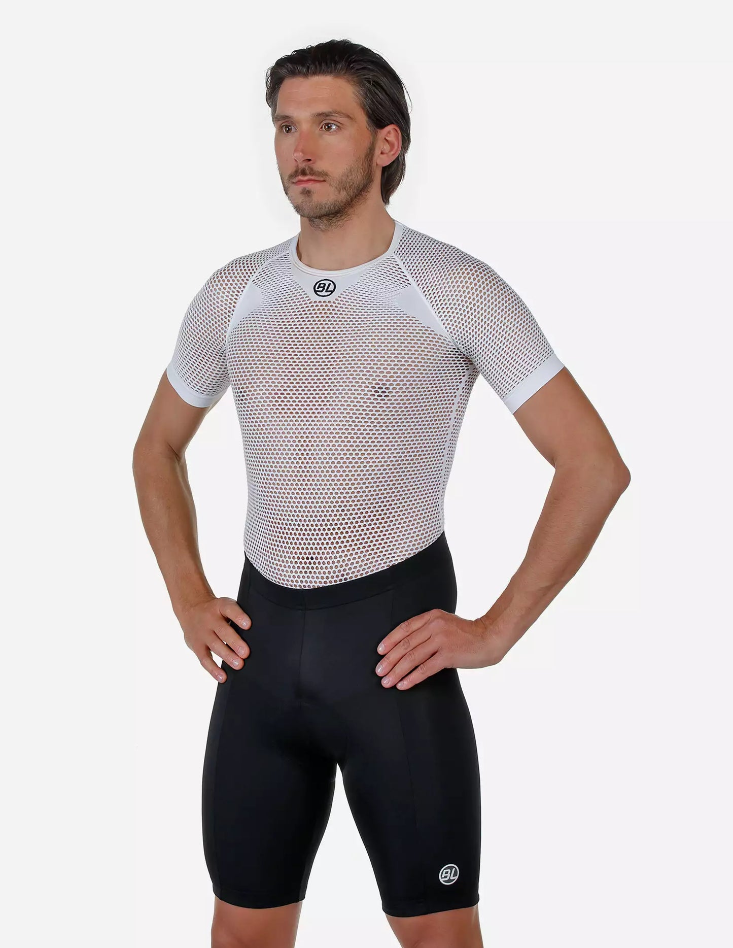 Bicycle Line Passo – Calza corta sin tirantes de ciclismo de ruta para hombre.