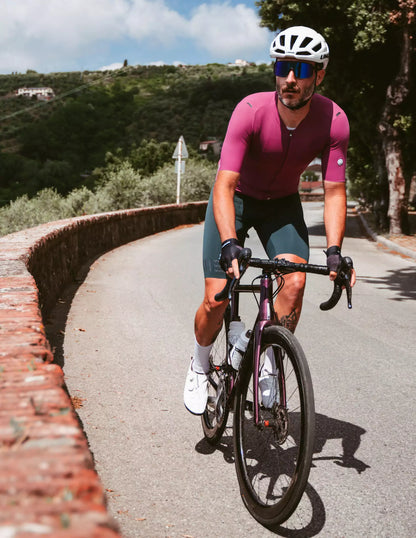 Bicycle Line Zoncolan S4 – Calza bib corta de ciclismo de ruta verde oscuro.