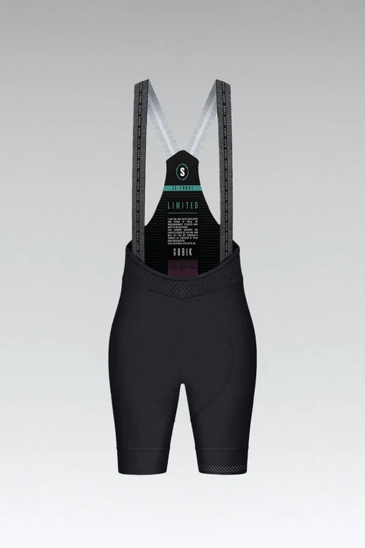 Gobik Culotte Limited – Calzas Cortas de ciclismo Mujer. Acolchado K9 (Color Negro)
